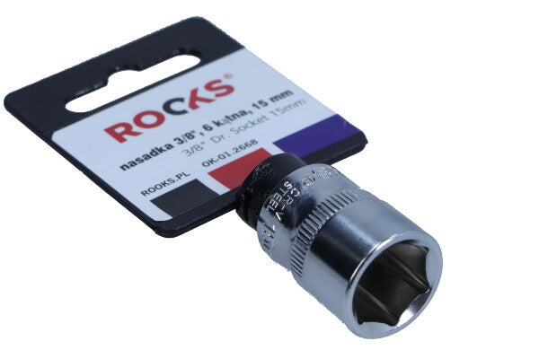 ROOKS OK-01.2668 BUSSOLA 3/8 15 MM 6 LATI