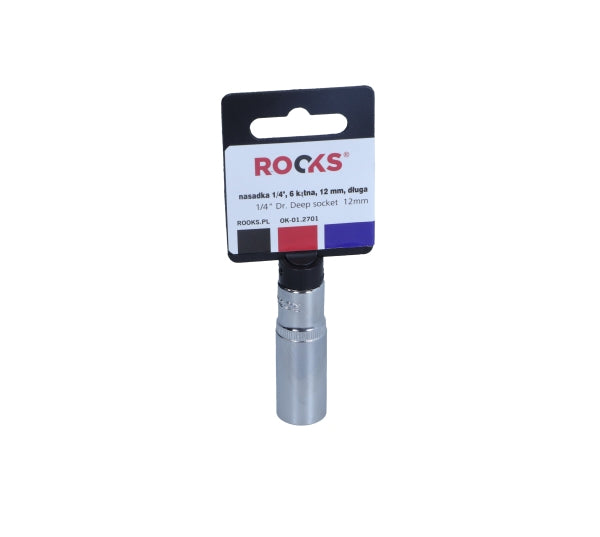 ROOKS OK-01.2701 BUSSOLA 1/4 12 MM 6 LATI LUNGA