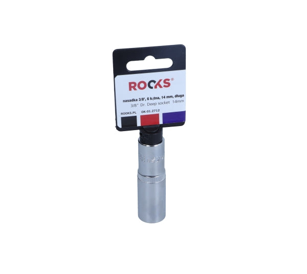 ROOKS OK-01.2712 BUSSOLA 3/8 14 MM 6 LATI LUNGA