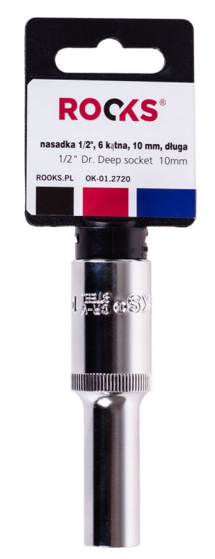 ROOKS OK-01.2720 BUSSOLA 1/2 10 MM 6 LATI LUNGA