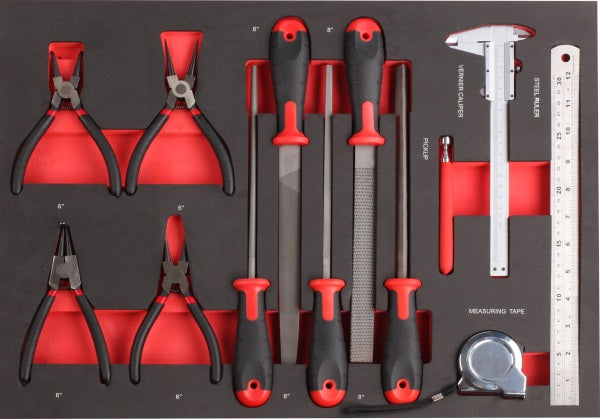 ROOKS OK-01.3005 ARMADIO ATTREZZI GARAGE CON ATTREZZI 161 PARTI