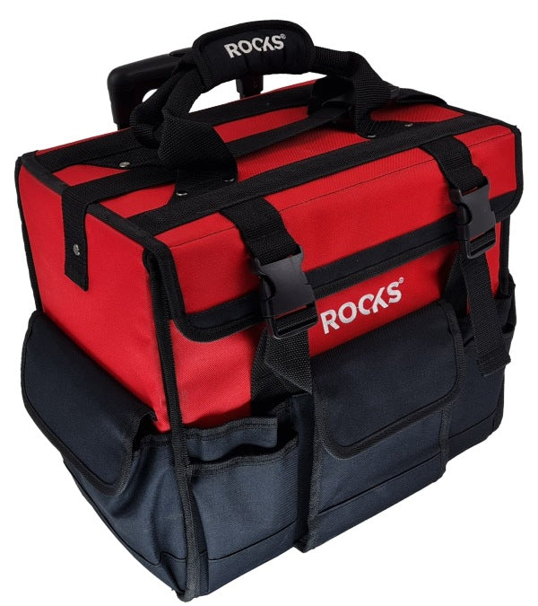 ROOKS OK-01.3301 BORSA ATTREZZI SU RUOTE ROBUSTA, 390X370X250 MM