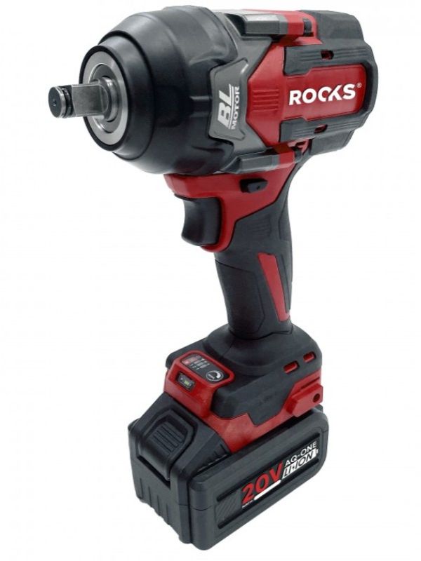 ROOKS OK-03.4317 AVVITATORE A IMPULSI AQ-ONE 20V 1/2 750 NM, SET CON BATTERIA 4AH, BMC