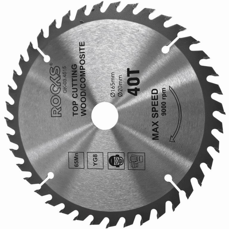 ROOKS OK-03.4515 SCUDO LEGNO WIDI 165X20 MM 65MN-YG8, SPESSORE 2,2 MM, 40T