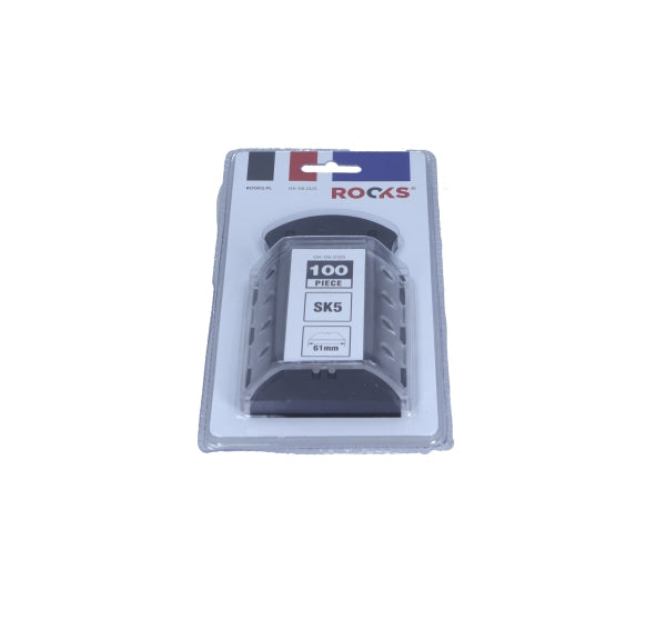ROOKS OK-06.0125 LAME TRAPEZOIDALI 61X33 MM, RICAMBIO SK5, 100 PZ