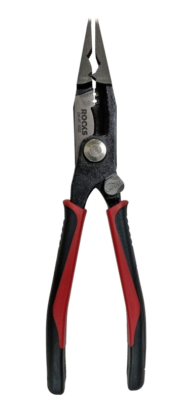 ROOKS OK-07.1022 PINZA UNIVERSALE PER CABLAGGIO 7 IN 1, 205 MM
