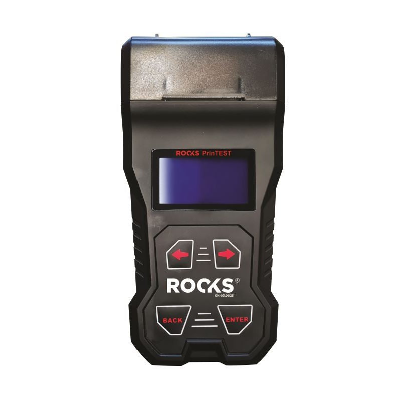 ROOKS OK-03.0025 TESTER BATTERIA CON STAMPANTE 6/12/24V, 40-2000 CCA,