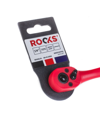 ROOKS OK-01.0302 CRICCHETTO CURVO ULTRALEGGERO 1/4, 72 DENTI
