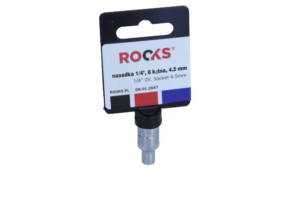 ROOKS OK-01.2647 BUSSOLA 1/4 4,5 MM 6 LATI