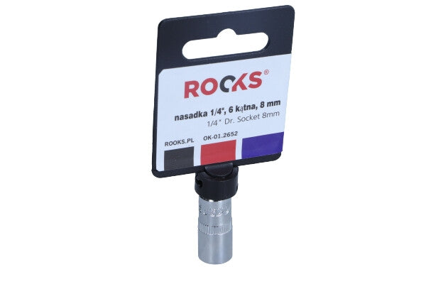 ROOKS OK-01.2652 BUSSOLA ESAGONALE DA 1/4 8 MM