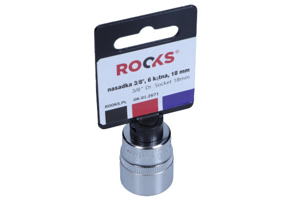ROOKS OK-01.2671 BUSSOLA 3/8 18 MM 6 LATI
