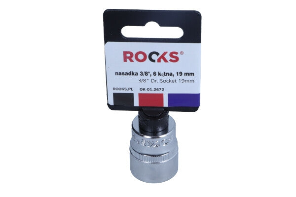 ROOKS OK-01.2672 BUSSOLA 3/8 19 MM 6 LATI