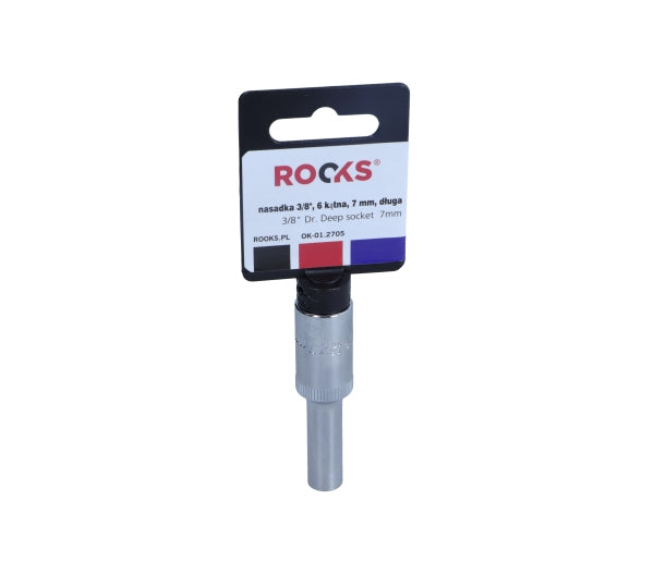ROOKS OK-01.2705 BUSSOLA 3/8 7 MM 6 LATI LUNGA