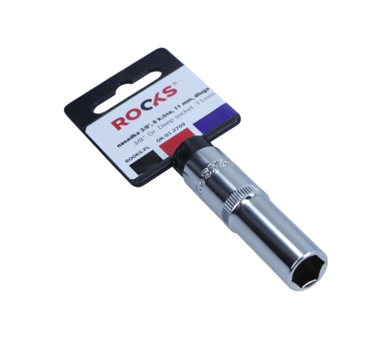 ROOKS OK-01.2709 BUSSOLA 3/8 11 MM 6 LATI LUNGA