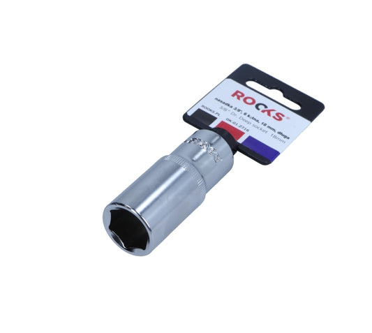 ROOKS OK-01.2716 BUSSOLA 3/8 18 MM 6 LATI LUNGA