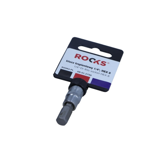 ROOKS OK-01.2750 CHIAVE A L 1/4, ESAGONALE 8