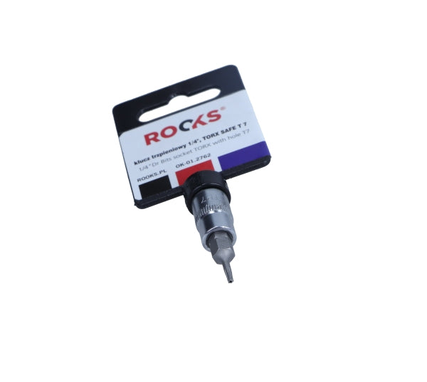 ROOKS OK-01.2762 CHIAVE A L 1/4, TORX SAFE T 7