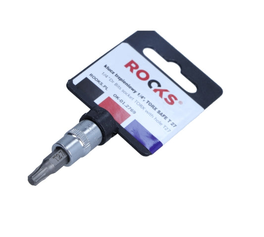 ROOKS OK-01.2769 CHIAVE A L 1/4, TORX SAFE T 27