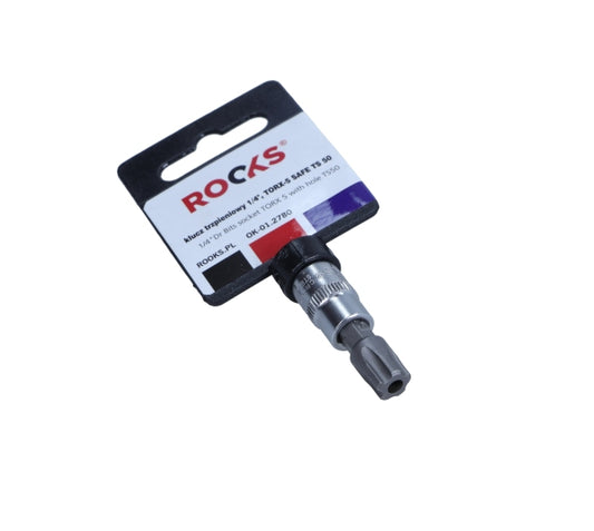 ROOKS OK-01.2780 CHIAVE A L 1/4, TORX-5 SICURA TS 50