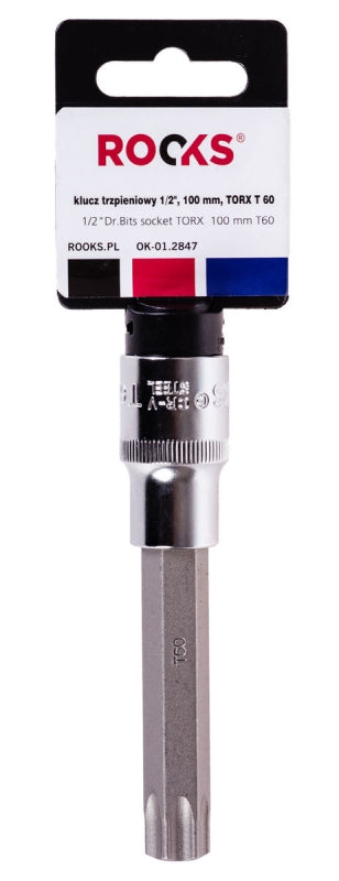 ROOKS OK-01.2847 CHIAVE A L 1/2, 100 MM, TORX T 60