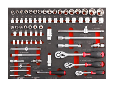 ROOKS OK-01.3005 ARMADIO ATTREZZI GARAGE CON ATTREZZI 161 PARTI