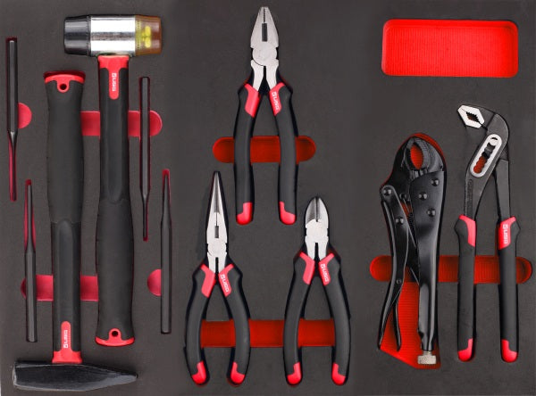 ROOKS OK-01.3005 ARMADIO ATTREZZI GARAGE CON ATTREZZI 161 PARTI
