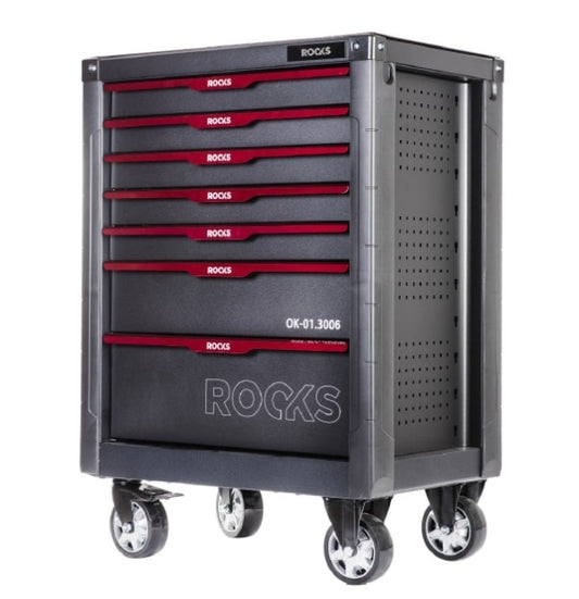 ROOKS OK-01.3006 ARMADIO GARAGE IN ACCIAIO CON UTENSILI 150 PARTI