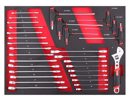 ROOKS OK-01.3006 ARMADIO GARAGE IN ACCIAIO CON UTENSILI 150 PARTI