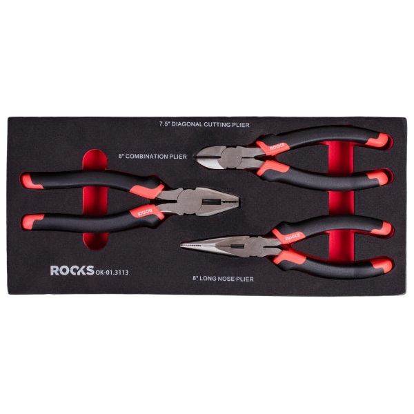 OK-01.3113 SET PINZE, 3 PEZZI