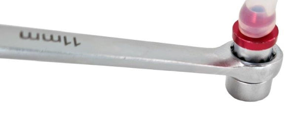 ROOKS OK-02.0458 SET CHIAVI SPURGO FRENI 7-8-9-10-11-12 MM, 7 PEZZI. CON VALVOLA