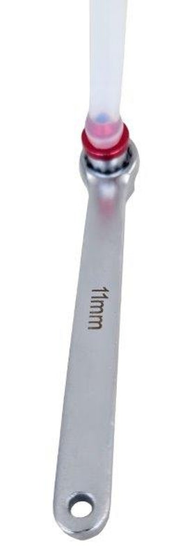 ROOKS OK-02.0458 SET CHIAVI SPURGO FRENI 7-8-9-10-11-12 MM, 7 PEZZI. CON VALVOLA