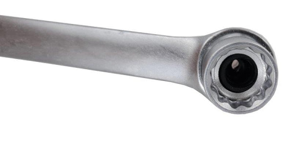 ROOKS OK-02.0458 SET CHIAVI SPURGO FRENI 7-8-9-10-11-12 MM, 7 PEZZI. CON VALVOLA