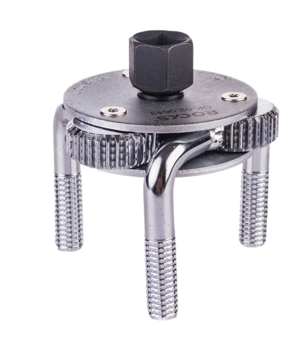ROOKS OK-02.0643 CHIAVE A TRE BRACCI PER FILTRI OLIO 70-130 3/8 1/2