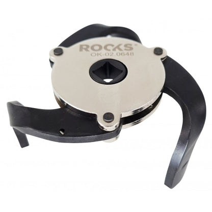 ROOKS OK-02.0648 CHIAVE A TRE BRACCI PER FILTRI OLIO 60-90 MM, 3/8, MAGNETICA