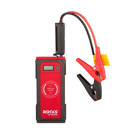 ROOKS OK-03.0016 MINI BOOSTER, DISPOSITIVO DI AVVIAMENTO WIRELESS, 12V-850A-12000 MAH, AVVIAMENTO: 850A