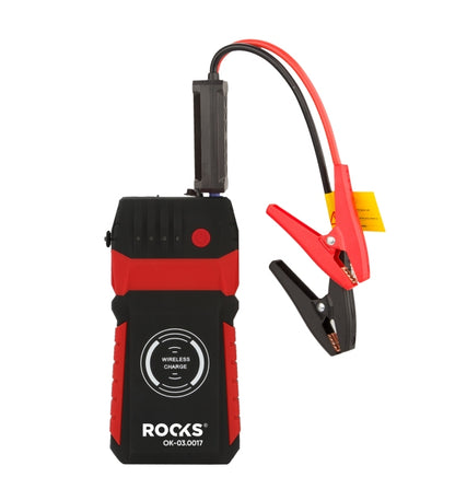 ROOKS OK-03.0017 MINI BOOSTER, AVVIAMENTO WIRELESS, 12V-600A-10000 MAH, AVVIAMENTO: 600A