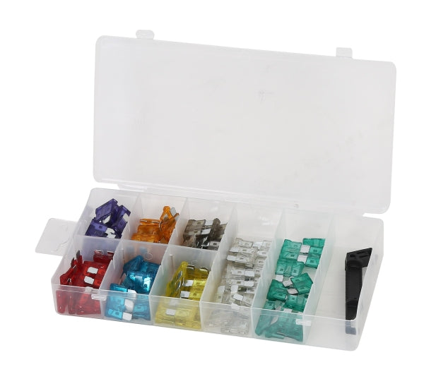 ROOKS OK-03.1005 SET FUSIBILI STANDARD (ATO), 97 PZ: 3A, 5A, 7,5A, 10A, 15A, 20A, 25A, 30A