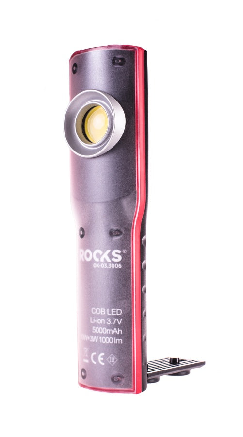 ROOKS OK-03.3006 LAMPADA DA OFFICINA LED COB, 10+3W, 1000 LM