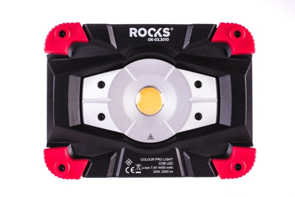 ROOKS OK-03.3010 LAMPADA PER ISPEZIONE VERNICIATURA 3D COLOR PRO, LED COB, 2000 LM, 6500 K