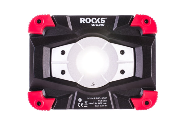 ROOKS OK-03.3010 LAMPADA PER ISPEZIONE VERNICIATURA 3D COLOR PRO, LED COB, 2000 LM, 6500 K