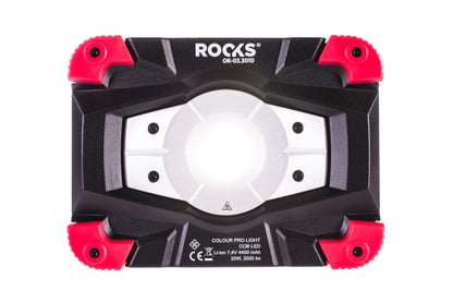 ROOKS OK-03.3010 LAMPADA PER ISPEZIONE VERNICIATURA 3D COLOR PRO, LED COB, 2000 LM, 6500 K
