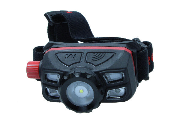 ROOKS OK-03.3020 LAMPADA DA TESTA, CON SENSORE 450 LM, ZOOMX110