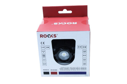 ROOKS OK-03.3020 LAMPADA DA TESTA, CON SENSORE 450 LM, ZOOMX110