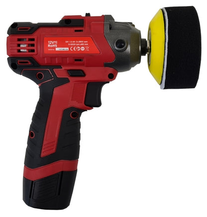 ROOKS OK-03.4065 LEVIGATRICE E LUCIDATRICE AQ-LION 12V 75 MM, 0-8300 GIRI/MIN, M8