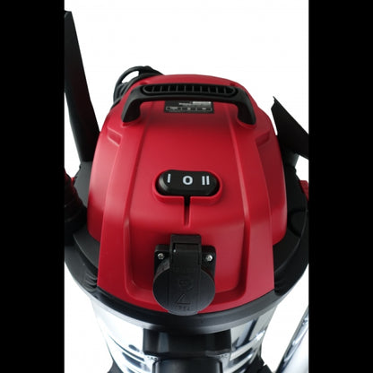 ROOKS OK-03.4100 ASPIRAPOLVERE DA OFFICINA DRY&WET 1400W-30L-HEPA