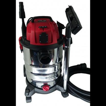 ROOKS OK-03.4100 ASPIRAPOLVERE DA OFFICINA DRY&WET 1400W-30L-HEPA