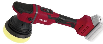 ROOKS OK-03.4308 LUCIDATRICE A DOPPIA AZIONE AQ-ONE 20V 125 MM X 15 MM, 2100-4800 GIRI/MIN, SENZA ATTREZZATURA
