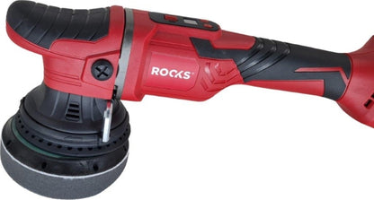 ROOKS OK-03.4309 LUCIDATRICE A DOPPIA AZIONE AQ-ONE 20V 125 MM X 15 MM, 2100-4800 GIRI/MIN, SET CON BATTERIA 4AH