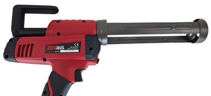 ROOKS OK-03.4313 PISTOLA PER SILICONE 20V AQ-ONE 350 ML, 2500N, SET CON BATTERIA DA 2AH