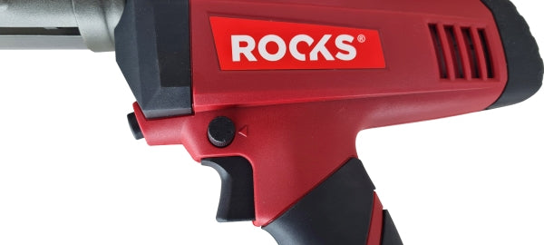 ROOKS OK-03.4313 PISTOLA PER SILICONE 20V AQ-ONE 350 ML, 2500N, SET CON BATTERIA DA 2AH
